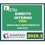 Diplomacia Clio ANUAL - DIR - Direito Interno  160 Horas (CLIO/DAMÁSIO 2020.2 / 2021.1)